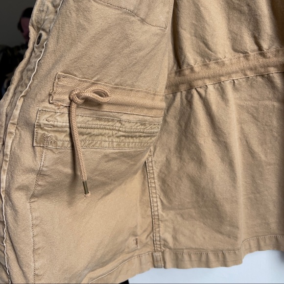 Old Navy Beige/Tan Mens Lightweight Canvas Mens Jacket Size Medium - Picture 5 of 8